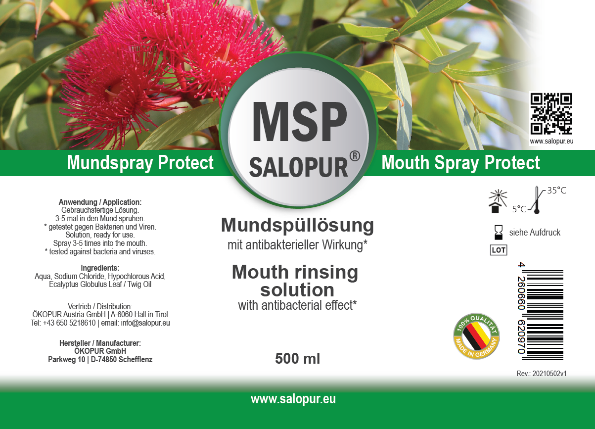 SALOPUR® MSP - Nachfüllflasche - 500 ml